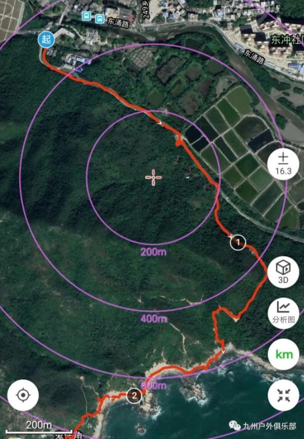 深圳东西冲徒步路线攻略