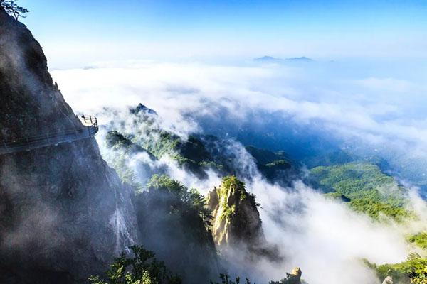 洛阳老君山什么时候可以看到云海 什么季节出现多