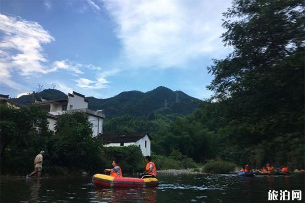 黄山市附近漂流点