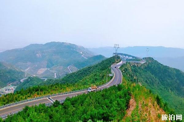 太原天龙山路自驾游 公路特色-道路结构