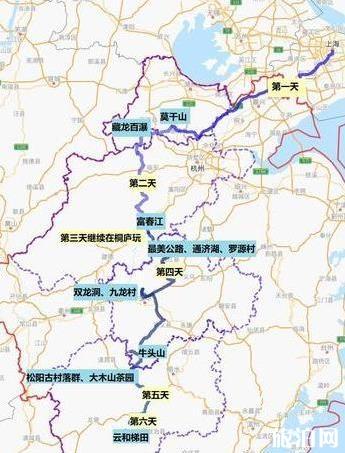 2020从上海到浙江自驾游路线推荐