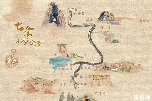 南太行山有多少条挂壁公路 地址-简介