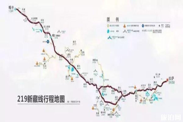 入藏公路哪条路最好 附地图