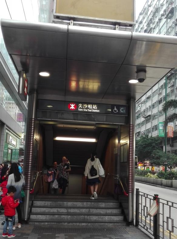 从深圳到香港的路线地图