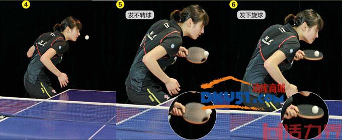 乒乓球常用的发球技术有哪些？