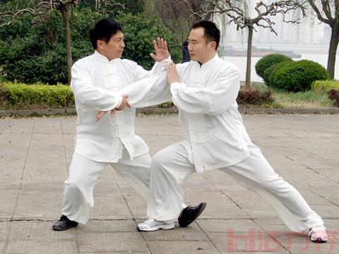 从推手中体会太极拳的包容性----雷生霖