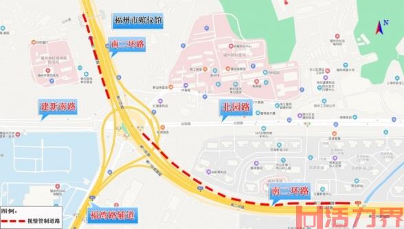 2020福州清明节陵园周边道路祭扫交通管制