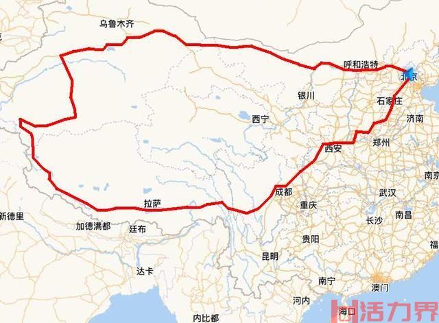 国道227全程路线详细地图