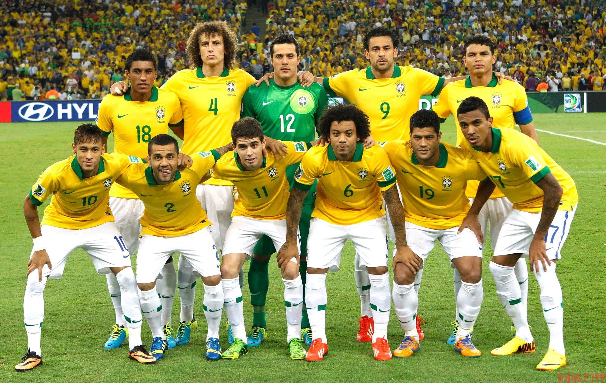 巴西世界杯巴西队国家队球员以及球衣号？