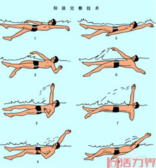 怎样学习游泳、游泳技巧教学图解，快速学会游泳？