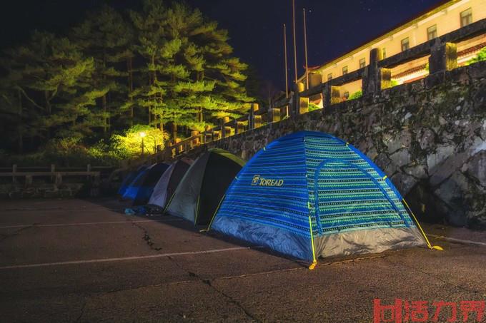 在黄山住帐篷露营要注意什么？
